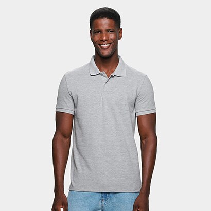Camisa Polo Hering Básica Masculina - Masculino