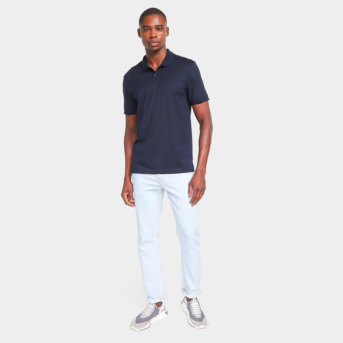 Camisa Polo Hering Slim Masculina - 3
