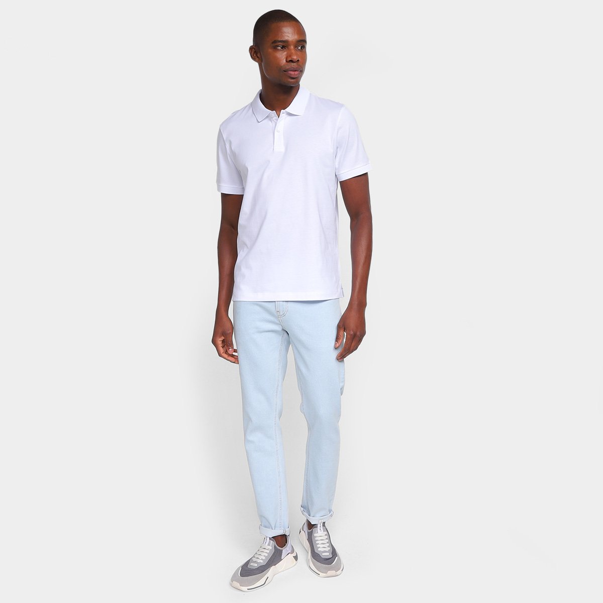 Camisa Polo Hering Slim Masculina - 3