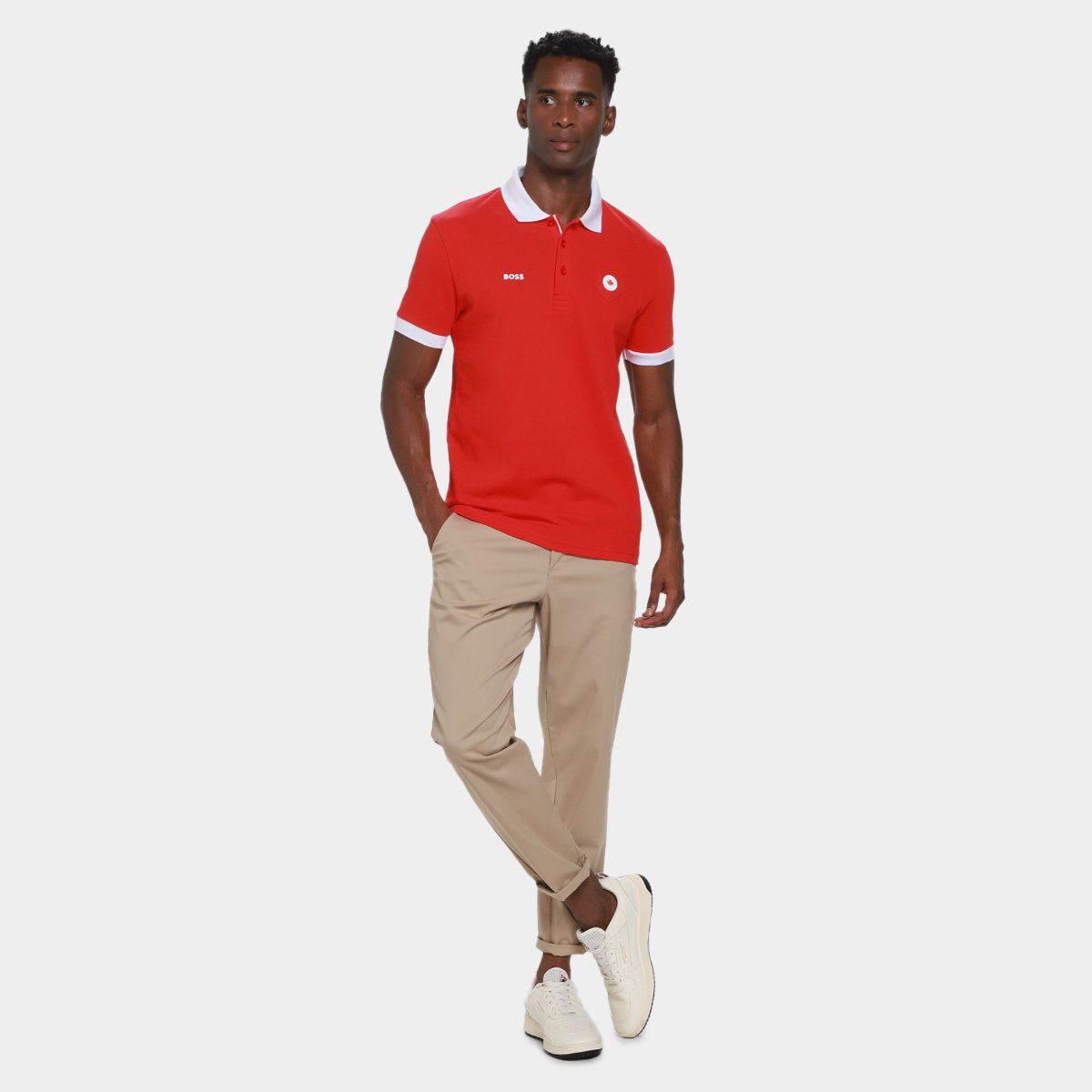 Camisa Polo Hugo Boss Canadá Masculina - 5