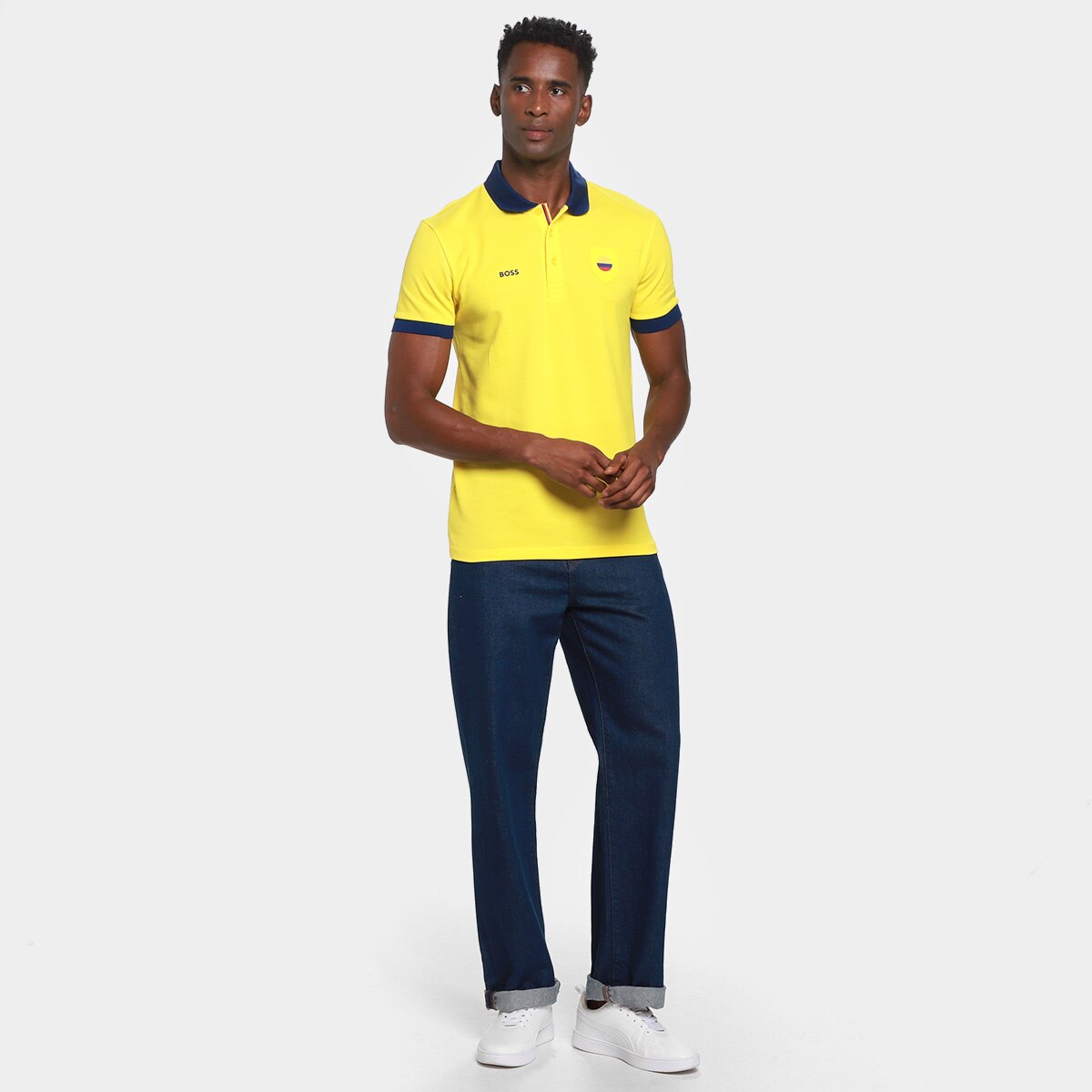 Camisa Polo Hugo Boss Colombia Masculina - 5
