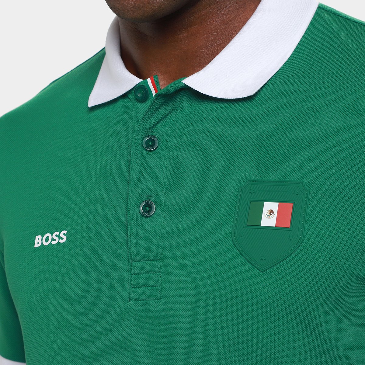 Camisa Polo Hugo Boss México Masculina - 2