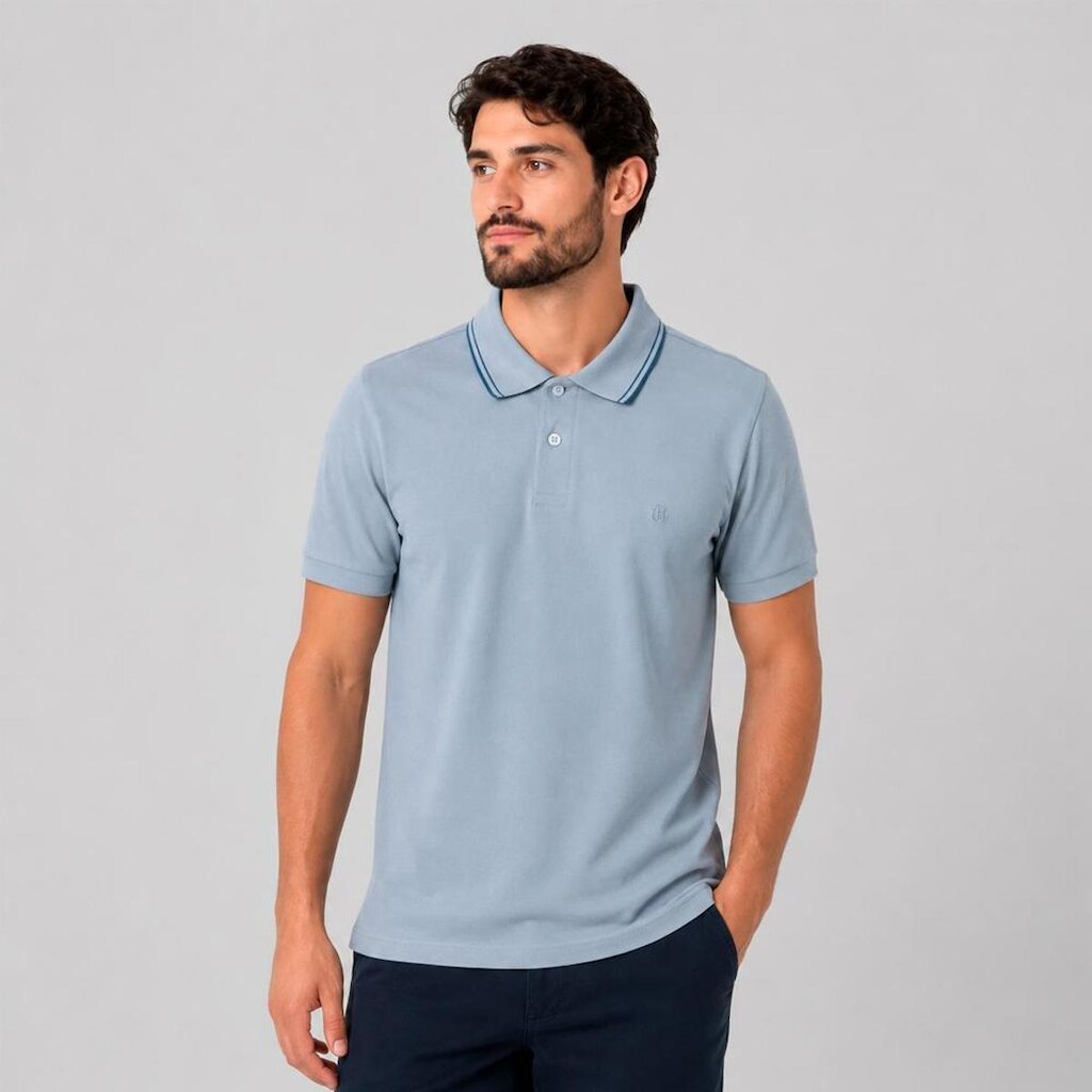 Camisa Polo Individual Comfort Basic Masculino