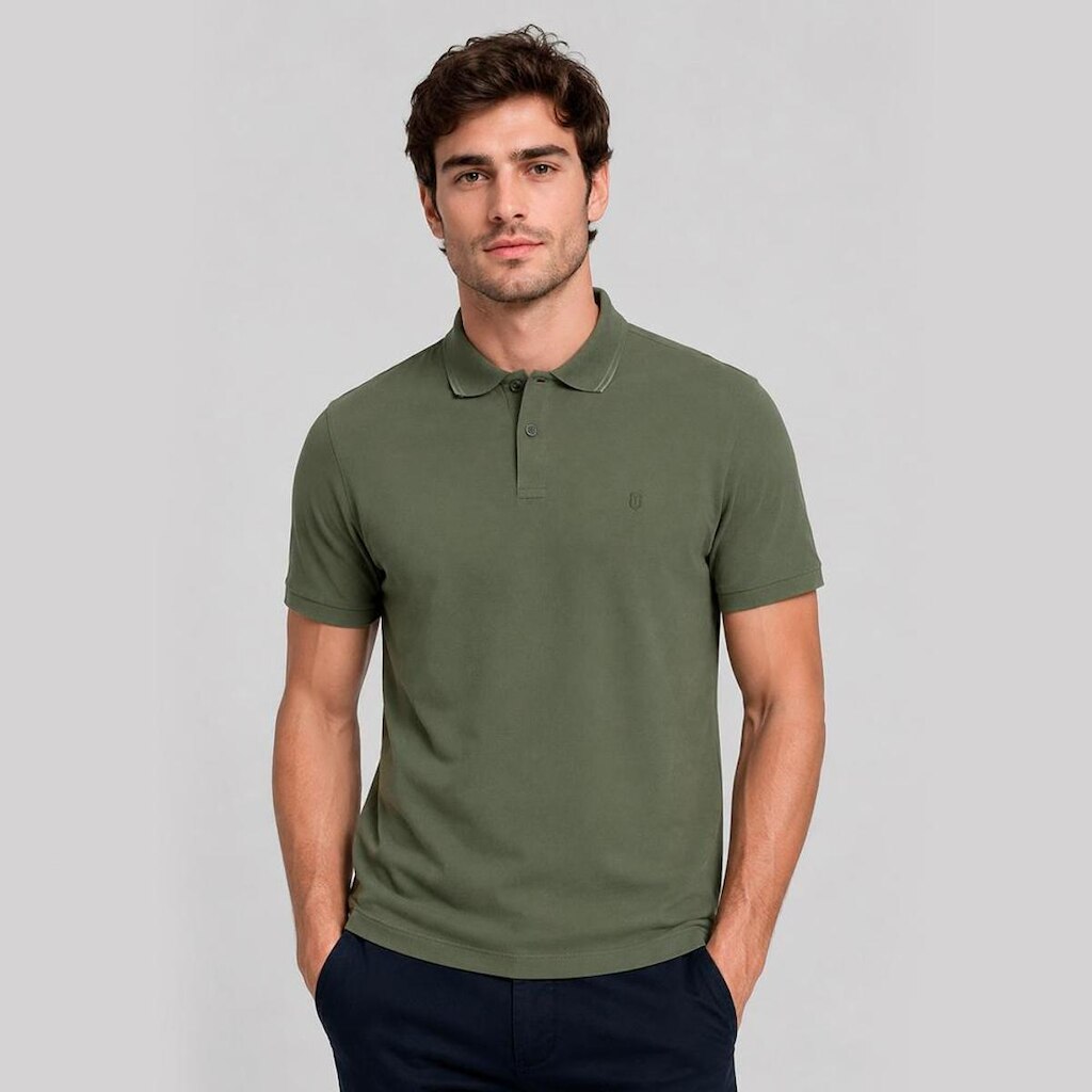 Camisa Polo Individual Comfort Basic Masculino