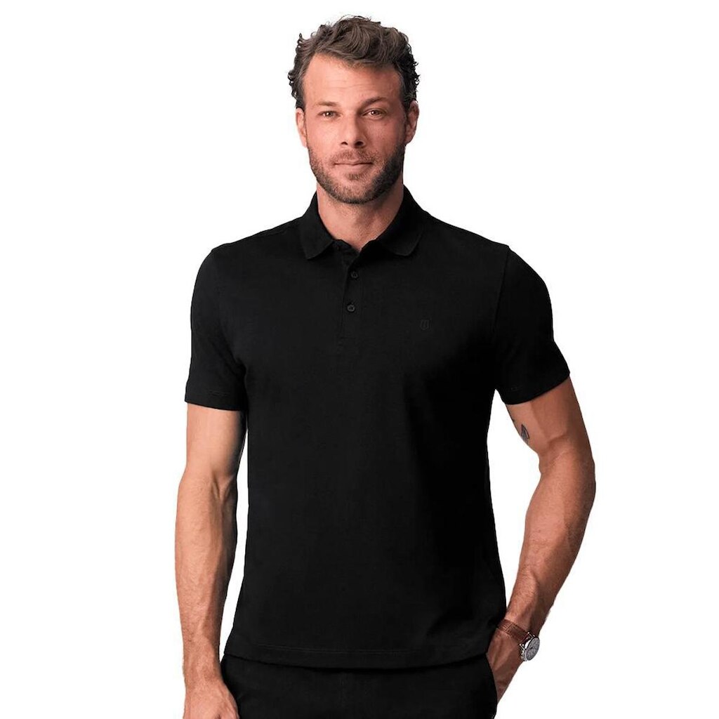 Camisa Polo Individual Pima Basic Slim Masculino