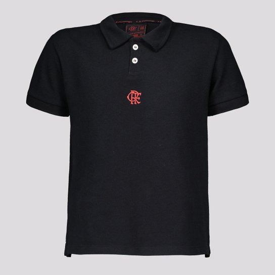 Camisa Polo Infantil Flamengo Flight Unissex