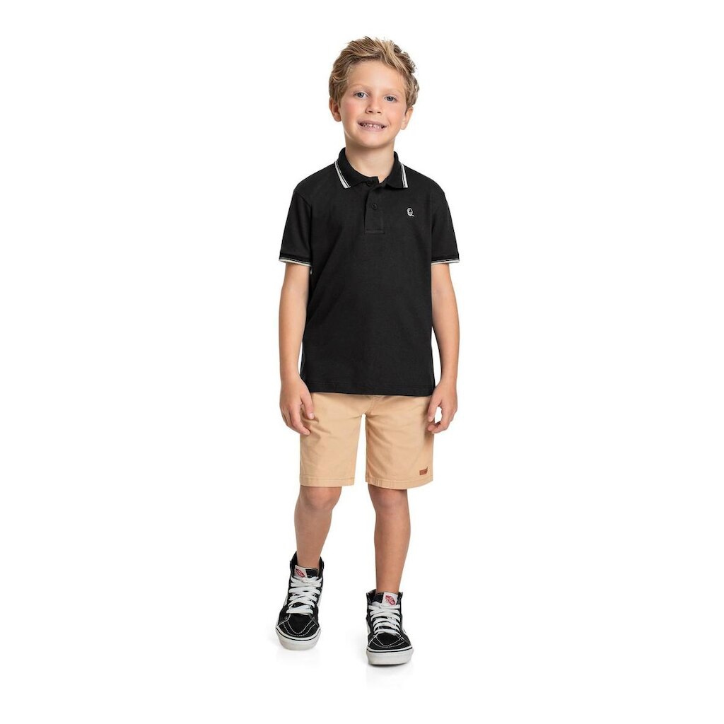 Camisa Polo Infantil para Menino Quimby