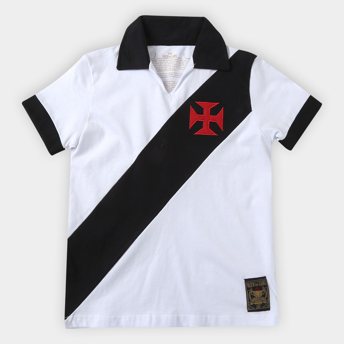 Camisa Polo Infantil Vasco Paris Menor preço em Camisa Polo Infantil Vasco Paris