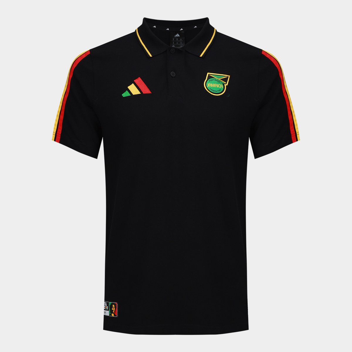 Camisa Polo Jamaica DNA Torcedor Adidas Masculina