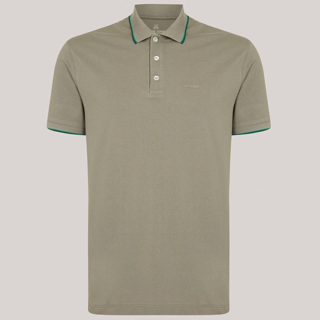 Camisa Polo John John Regular 2 Lines Masculino