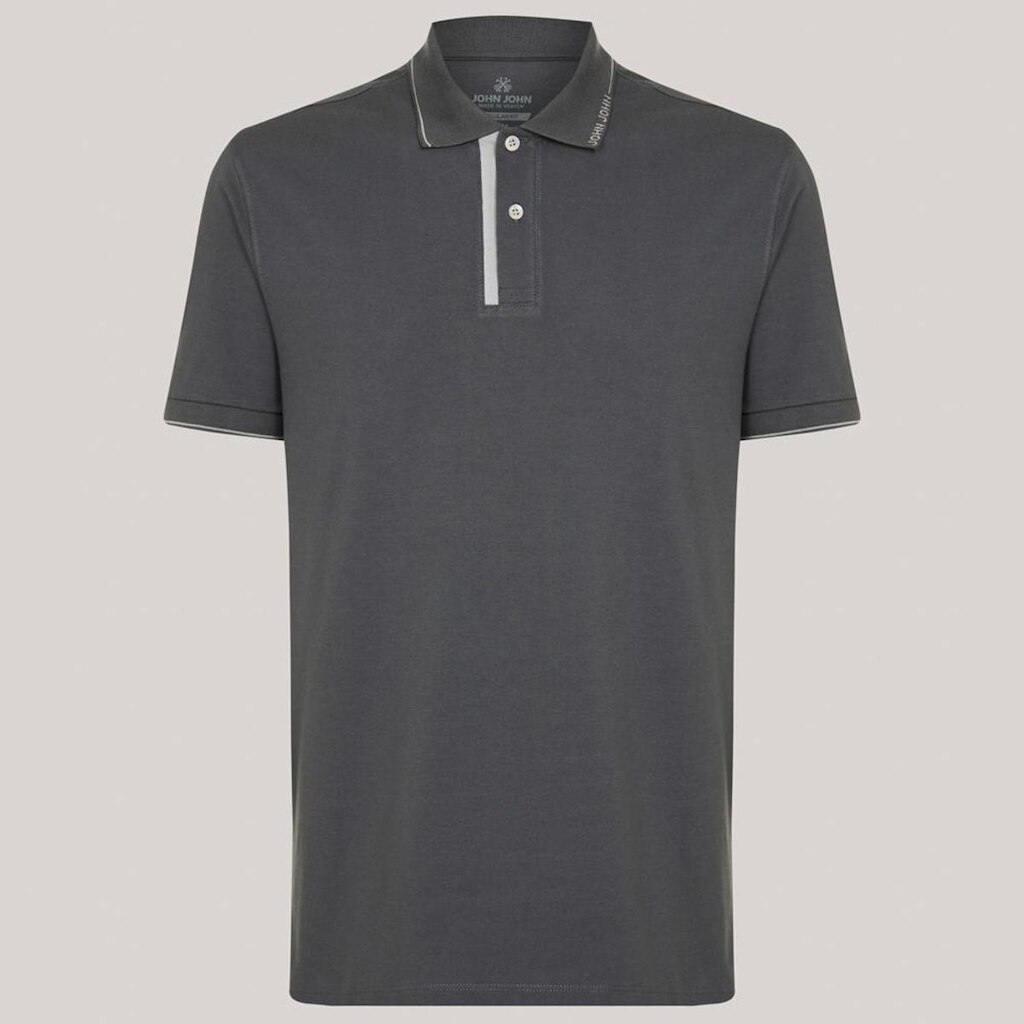 Camisa Polo John John Regular Creta Masculino