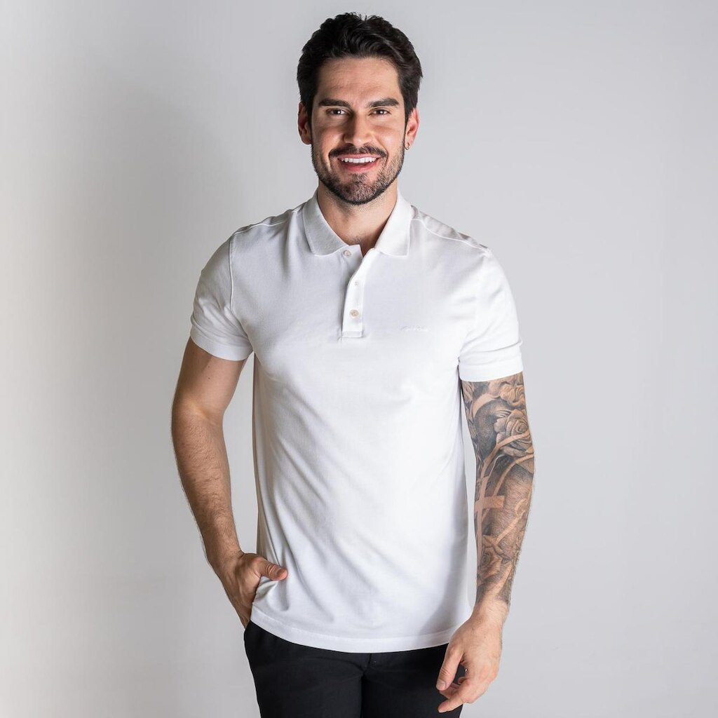 Camisa Polo John John RG Simple Branca
