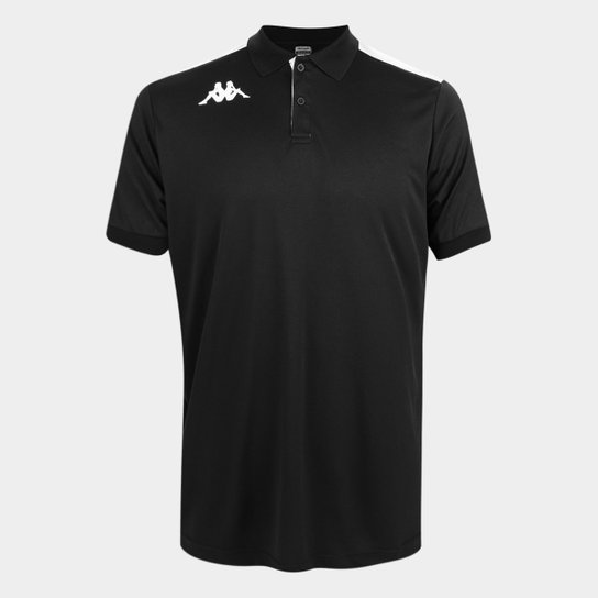 Camisa Polo Kappa Sport Masculina - Preto+Branco é ruim? Camisa Polo Kappa Sport Masculina - Preto+Branco é boa?