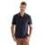 Camisa Polo Kassis Fit Básica Com Bolso Masculina - Preto