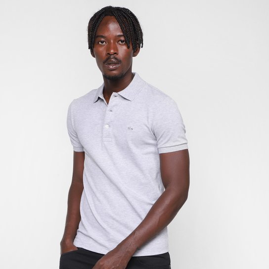 Camisa Polo Lacoste Clássica Masculina - Cinza é ruim? Camisa Polo Lacoste Clássica Masculina - Cinza é boa?