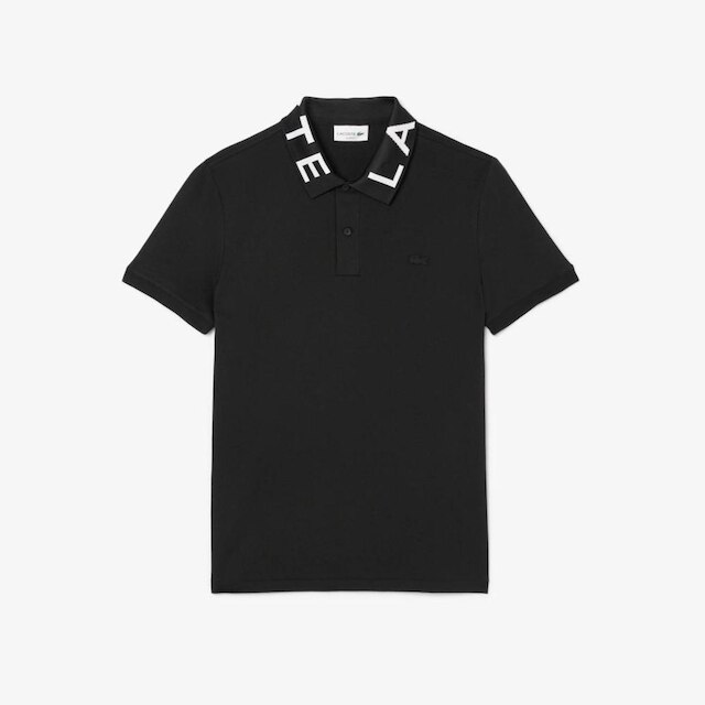 Camisa Polo Lacoste Jacquard Branded Masculina