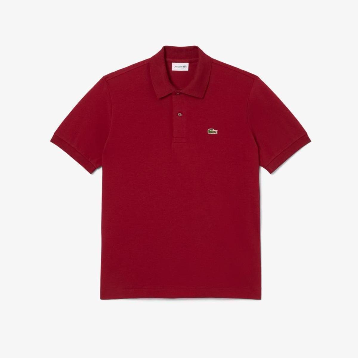 Camisa Polo Lacoste L.12.12 Light Piqué Ajuste Clássico Masculina