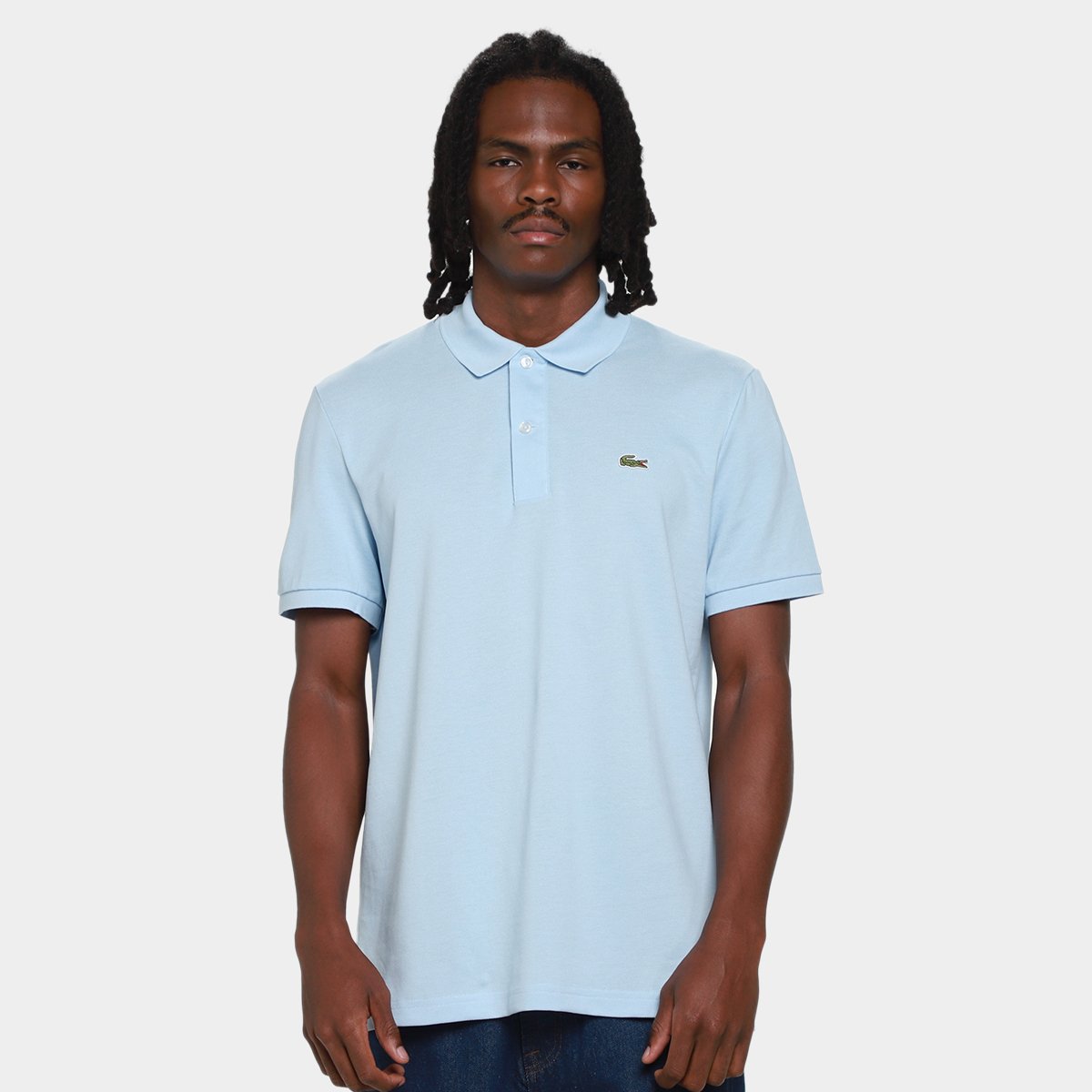 Camisa Polo Lacoste Manga Curta Masculina