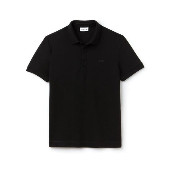 Camisa Polo Lacoste Masculina - Preto