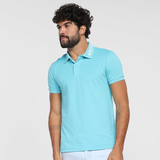 Camisa Polo Lacoste Movement Slim Fit Masculina - Verde Menor preço em Camisa Polo Lacoste Movement Slim Fit Masculina - Verde