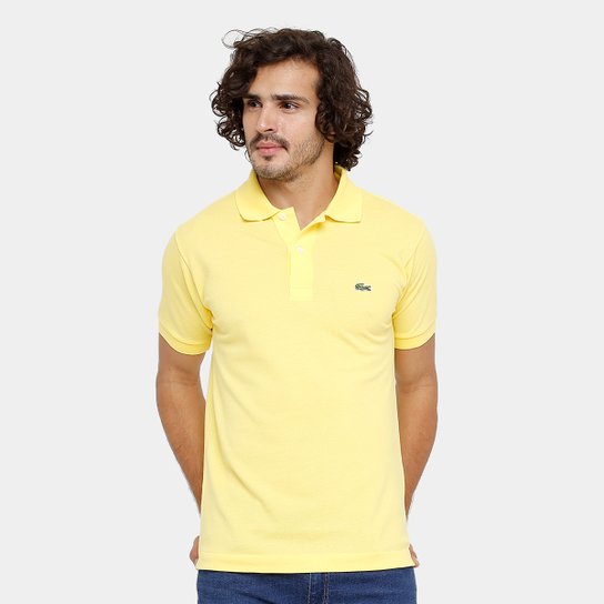 Camisa Polo Lacoste Piquet Original Fit Masculina - Amarelo Claro é ruim? Camisa Polo Lacoste Piquet Original Fit Masculina - Amarelo Claro é boa?