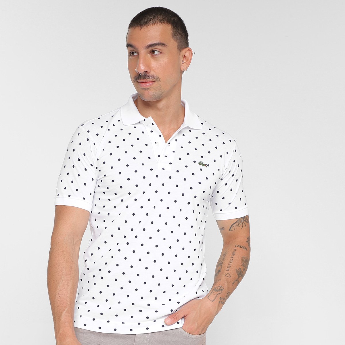 Lacoste polka dot polo Clearance