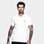 Camisa Polo Lacoste Regular Fit Algodão Leve Masculina - Branco