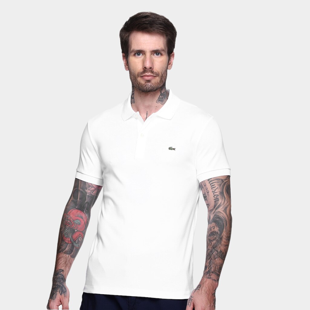 Camisa Polo Lacoste Regular Fit Masculina