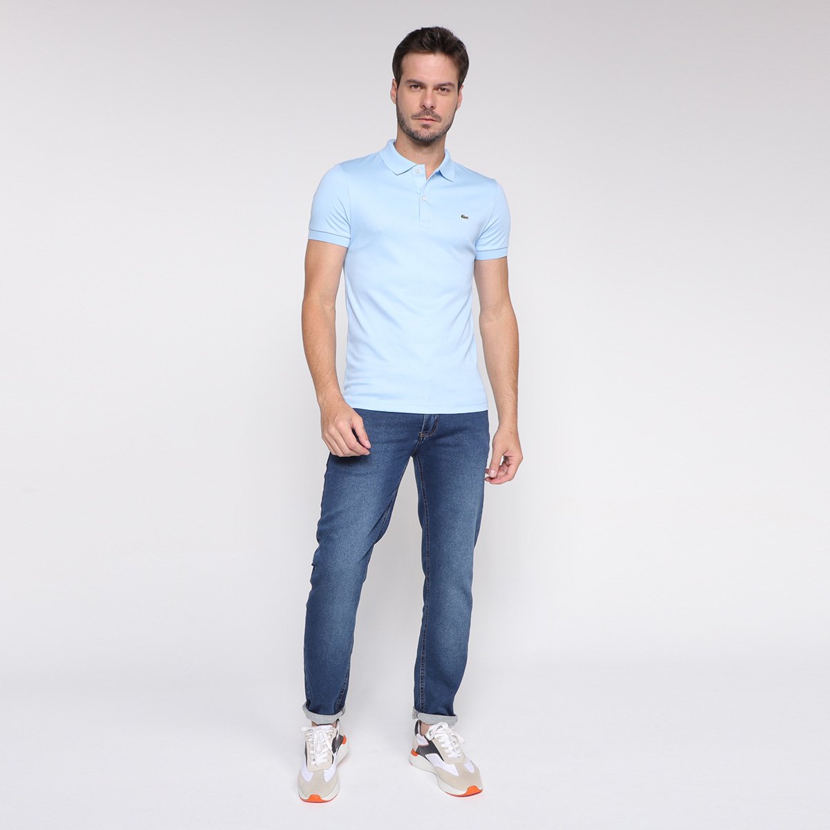 Camisa Polo Lacoste Regular Fit Masculina - 3
