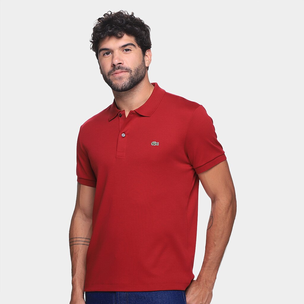 Camisa Polo Lacoste Regular Fit Masculina