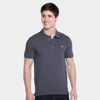 Camisa Polo Lacoste Slim Fit Piquet Masculina