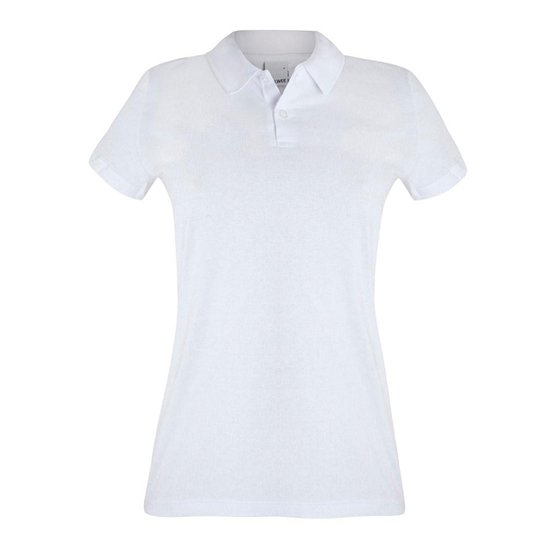 Camisa Polo Malwee Básica Feminina - Branco Menor preço em Camisa Polo Malwee Básica Feminina - Branco