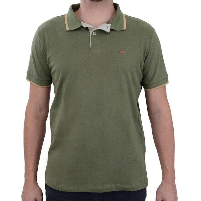 Camisa Polo Masculina Applicato Piquet Paradise Verde - APT3 - Verde ...