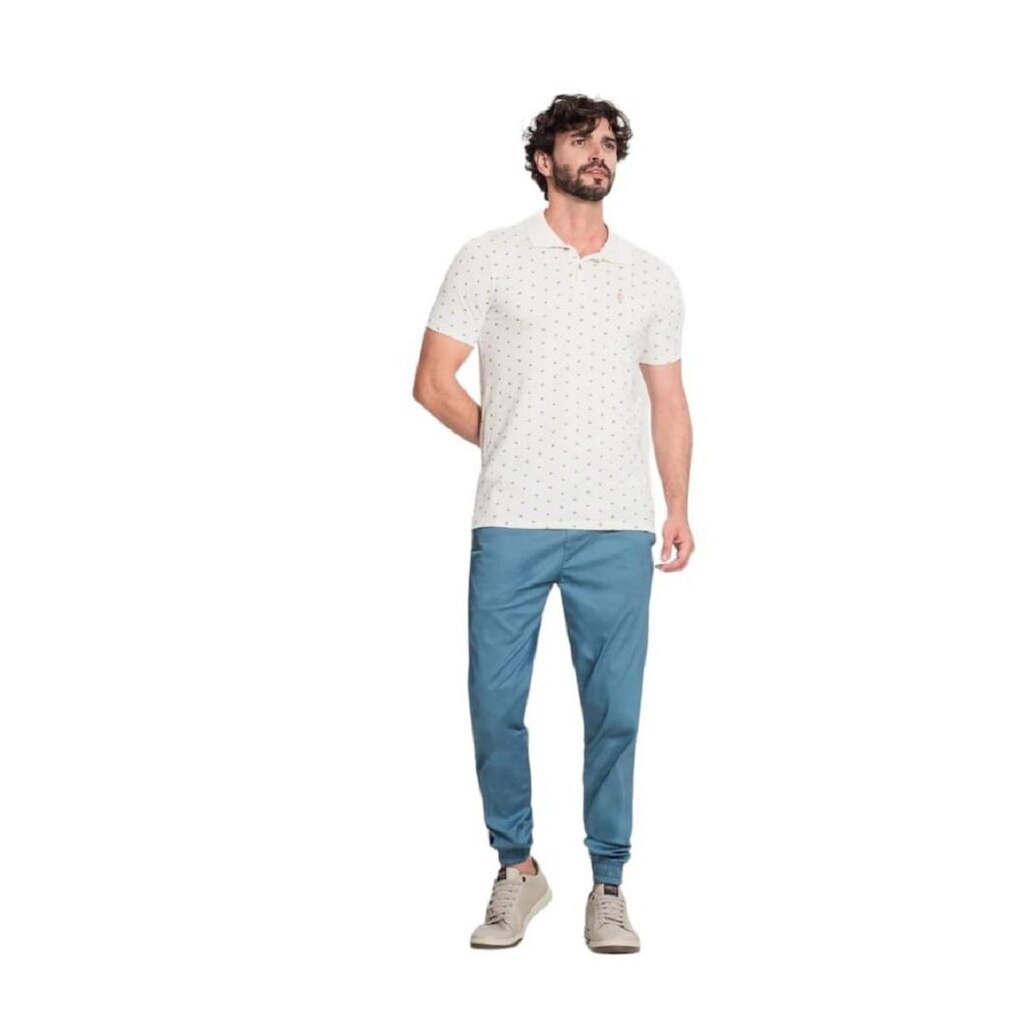 Camisa Polo Masculina Em Cotton Diametro Plus Size