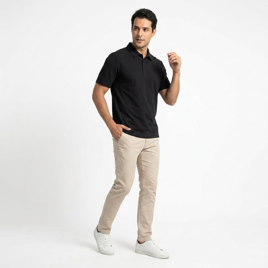 Camisa Polo Masculina Janamor 1199