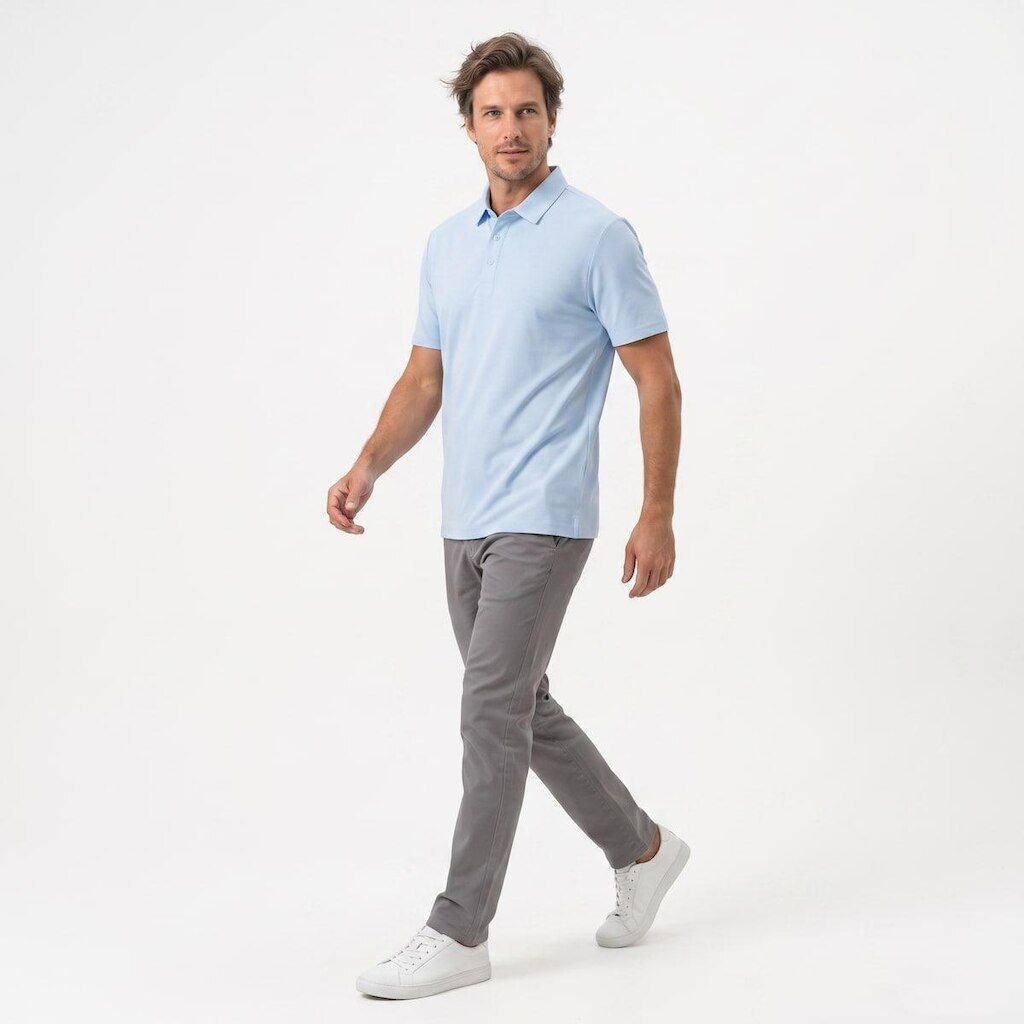 Camisa Polo Masculina Janamor 1199
