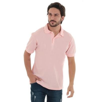 polo rosa hombre