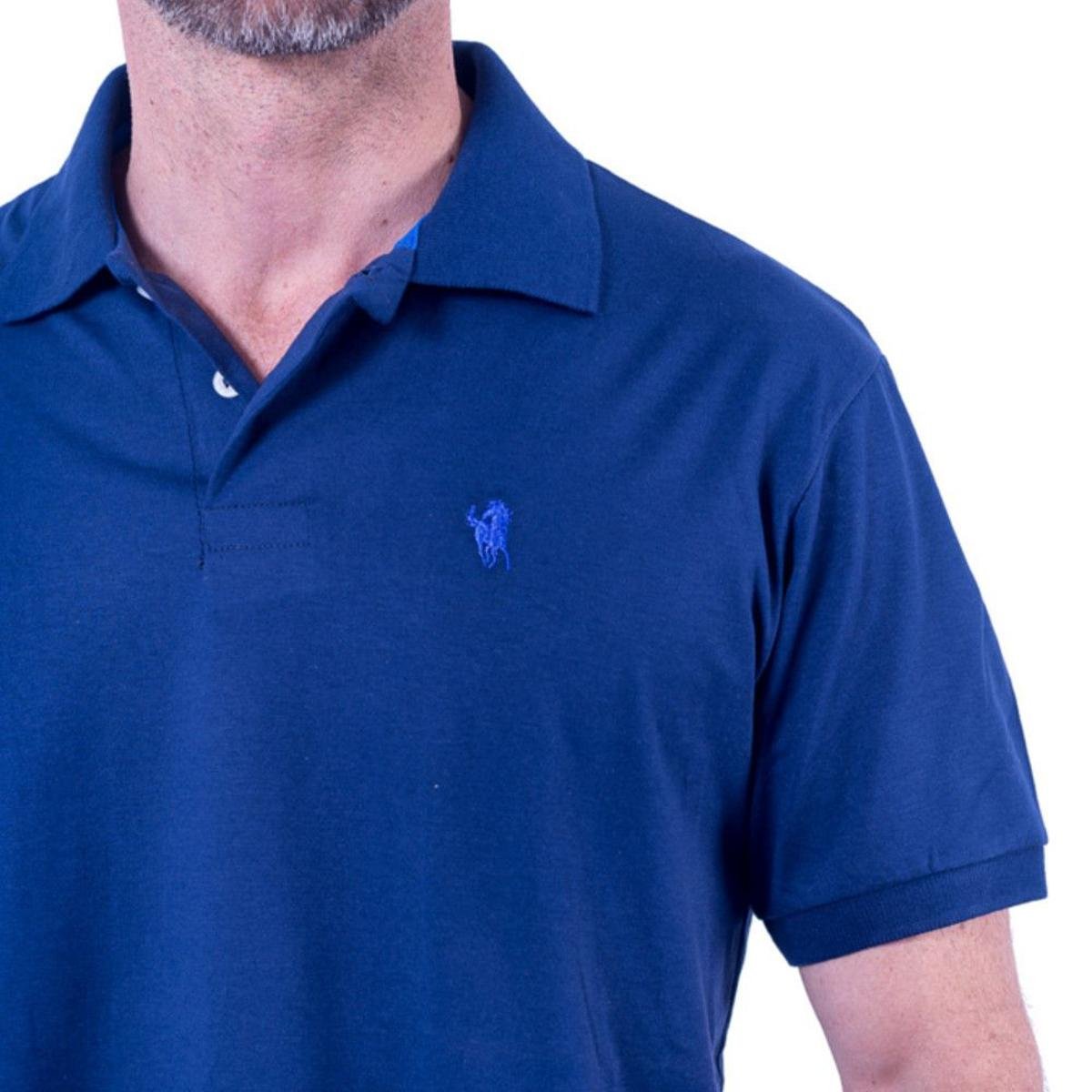 camisa polo com simbolo do cavalo
