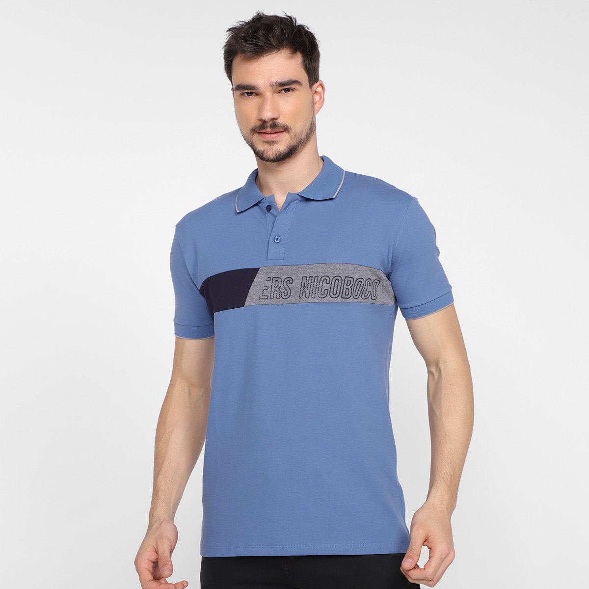camisa polo stretch