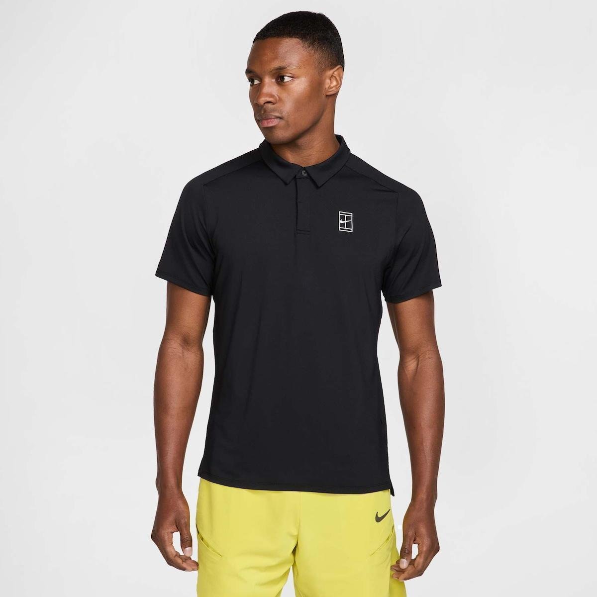 Camisa Polo Nike Court ADV Dri-FIT Masculina - Preto | Netshoes