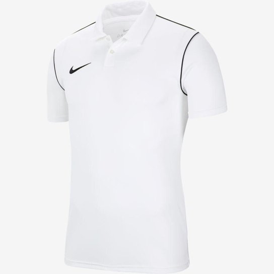 Camisa Polo Nike Dri-FIT Park Masculina - Branco Menor preço em Camisa Polo Nike Dri-FIT Park Masculina - Branco