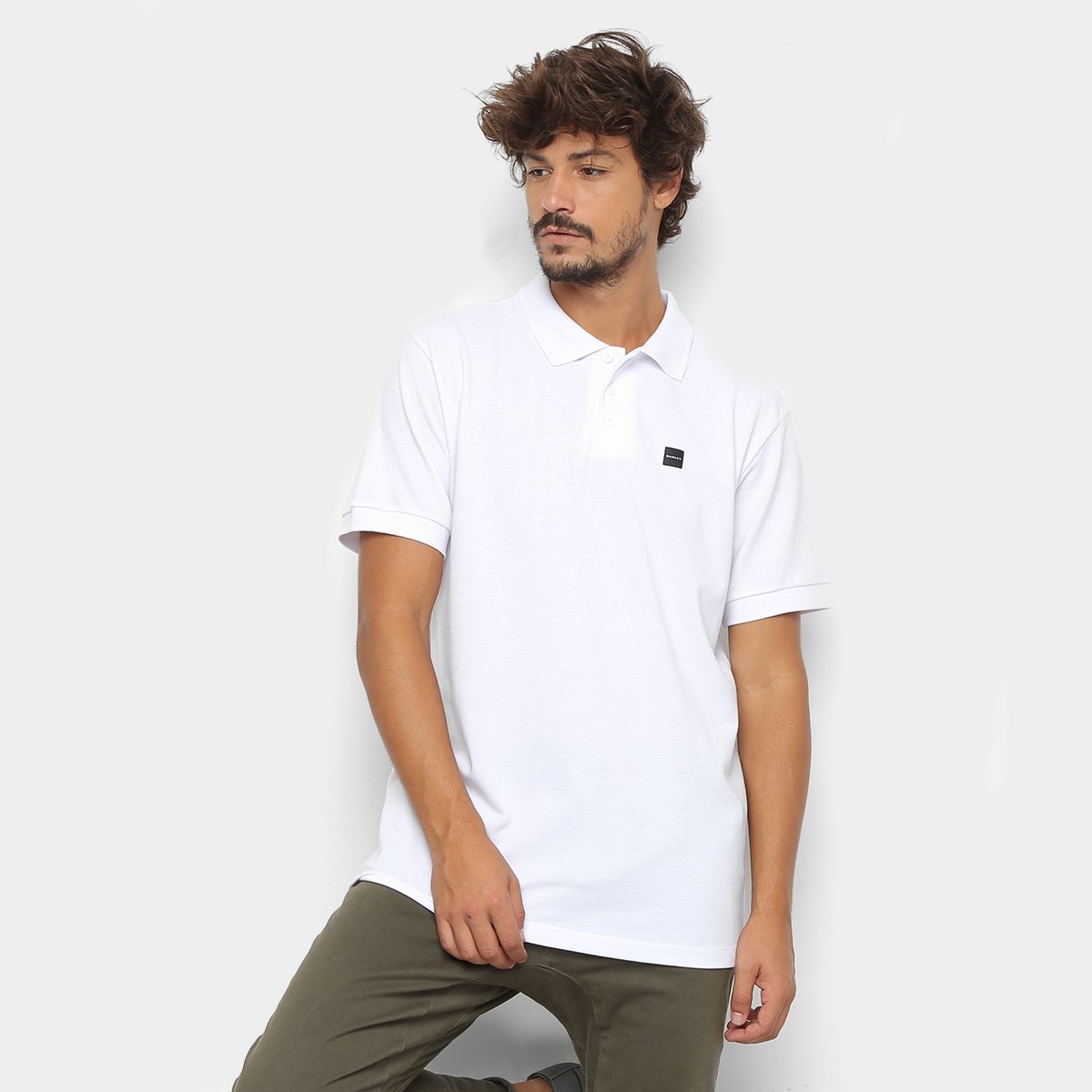 Camisa Polo Oakley Básica Patch Masculina - Main Image