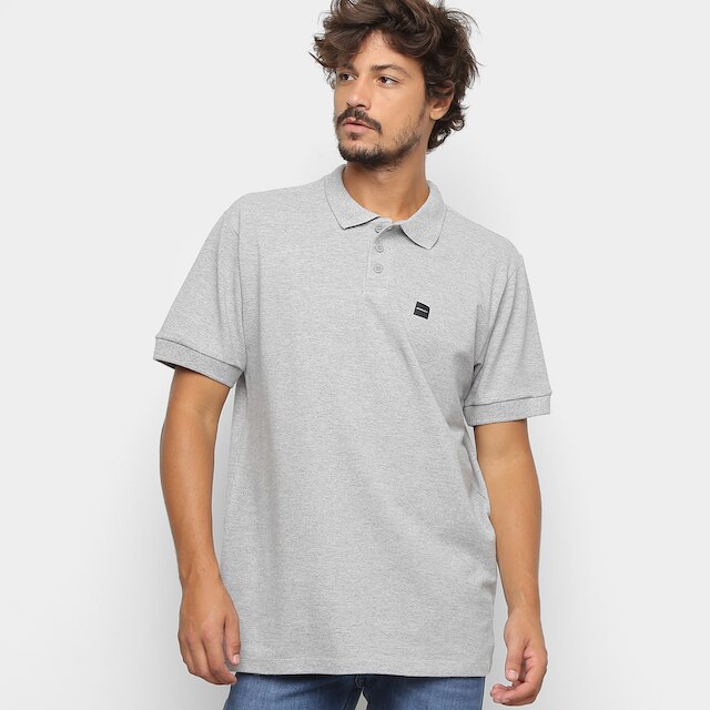 Camisa Polo Oakley Básica Patch 2.0 Masculina - Cinza Claro é boa?