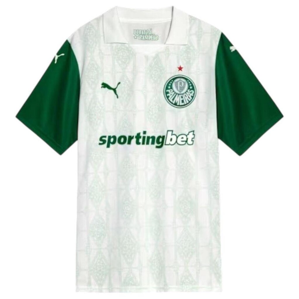 Camisa Polo Original Do Palmeiras II 2025 Puma