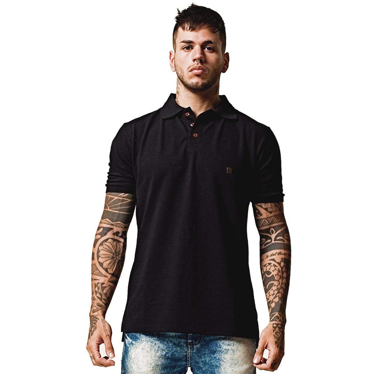 Camisa Polo ORION - Logo Black Menor preço em Camisa Polo ORION - Logo Black