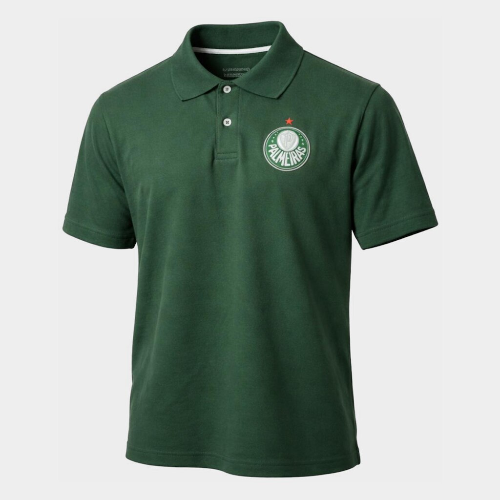 Camisa Polo Palmeiras Alviverde Masculina