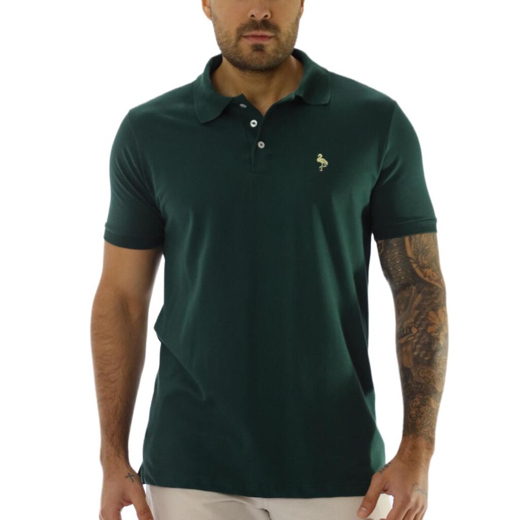 Camisa Polo Pima Bandeira