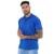 Camisa Polo Piquet Masculina Básica Manga Curta - Azul Royal