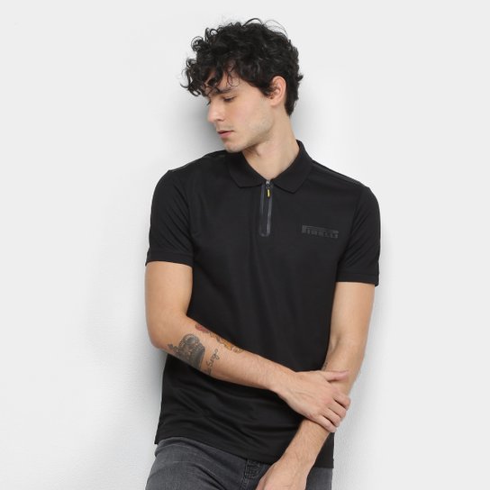 Camisa Polo Pirelli Oficial F1 Masculina - Preto é ruim? Camisa Polo Pirelli Oficial F1 Masculina - Preto é boa?