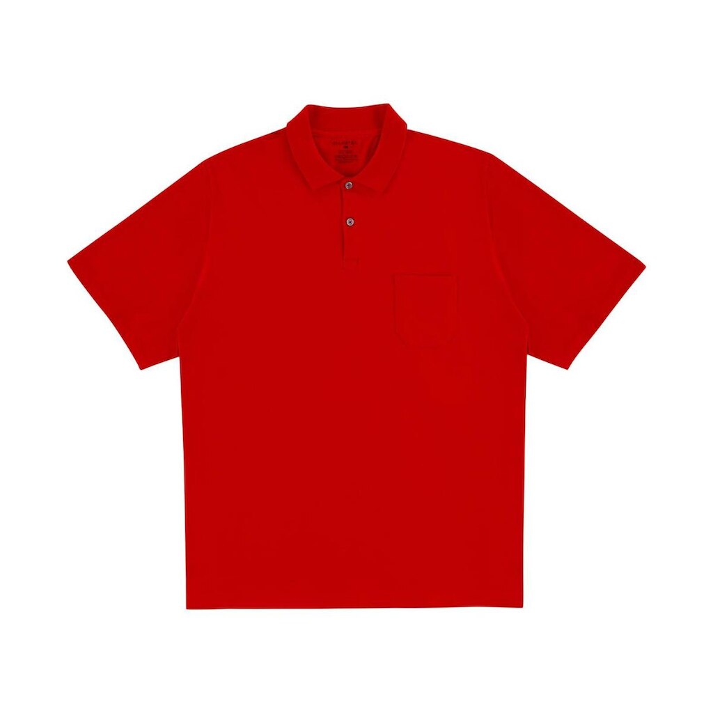 Camisa Polo Plus Size Masculina Diametro Vermelho